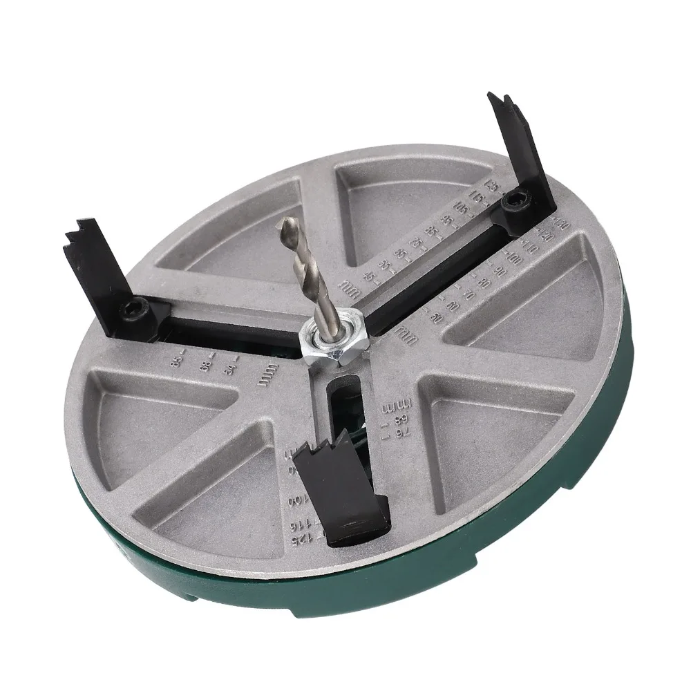 3 Blades Adjustable Hole Saw Adjustable Range Adjustable Adjustable Punching Saw Tool Round Hole Design Portable