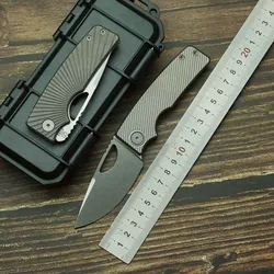 OZ Rosie V3 Cuchillo Plegable M390 Titanio Cobre EDC Camping