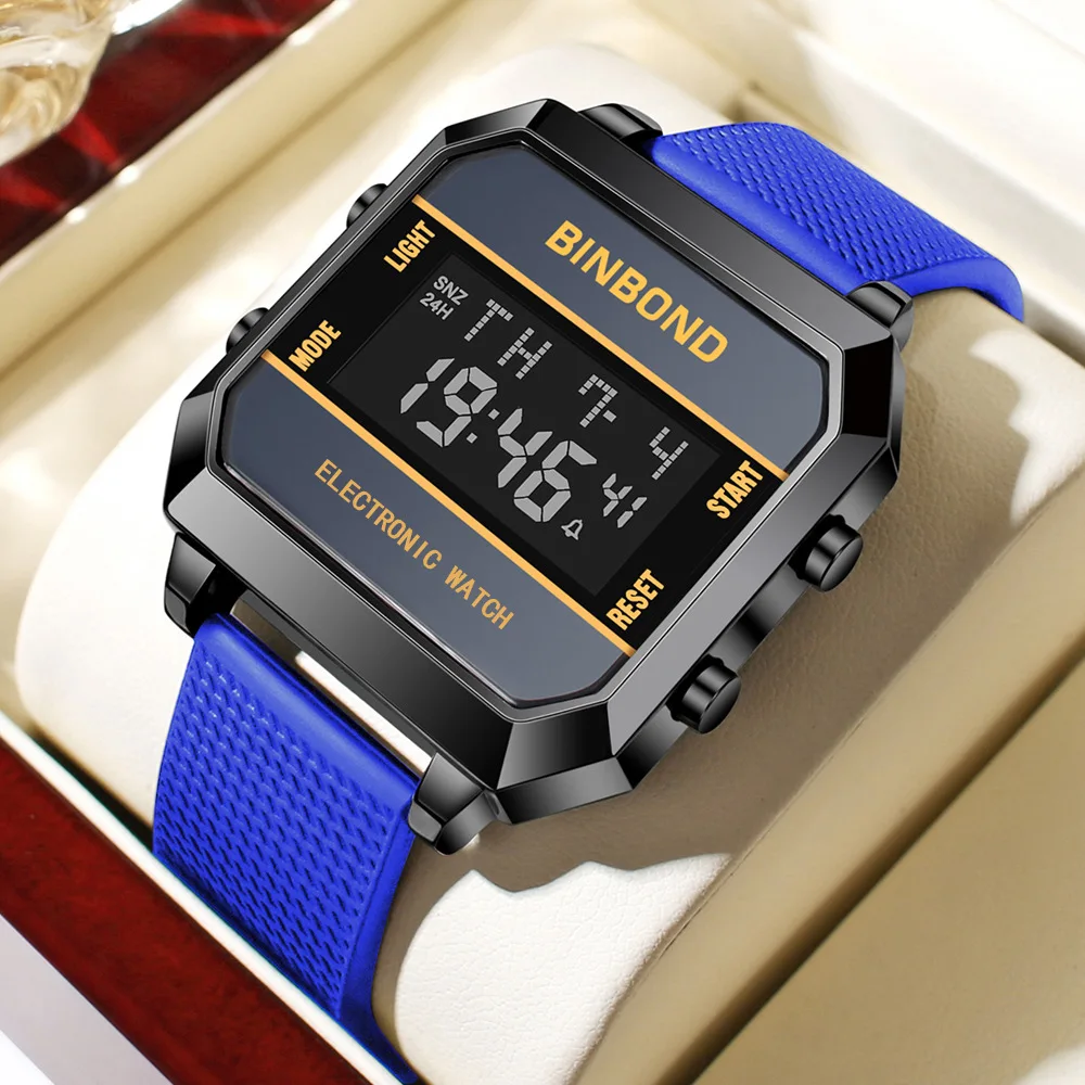 Men's Fashion Multifunctional Sports Watch Waterproof Electronic Clock Student Male Timepiece