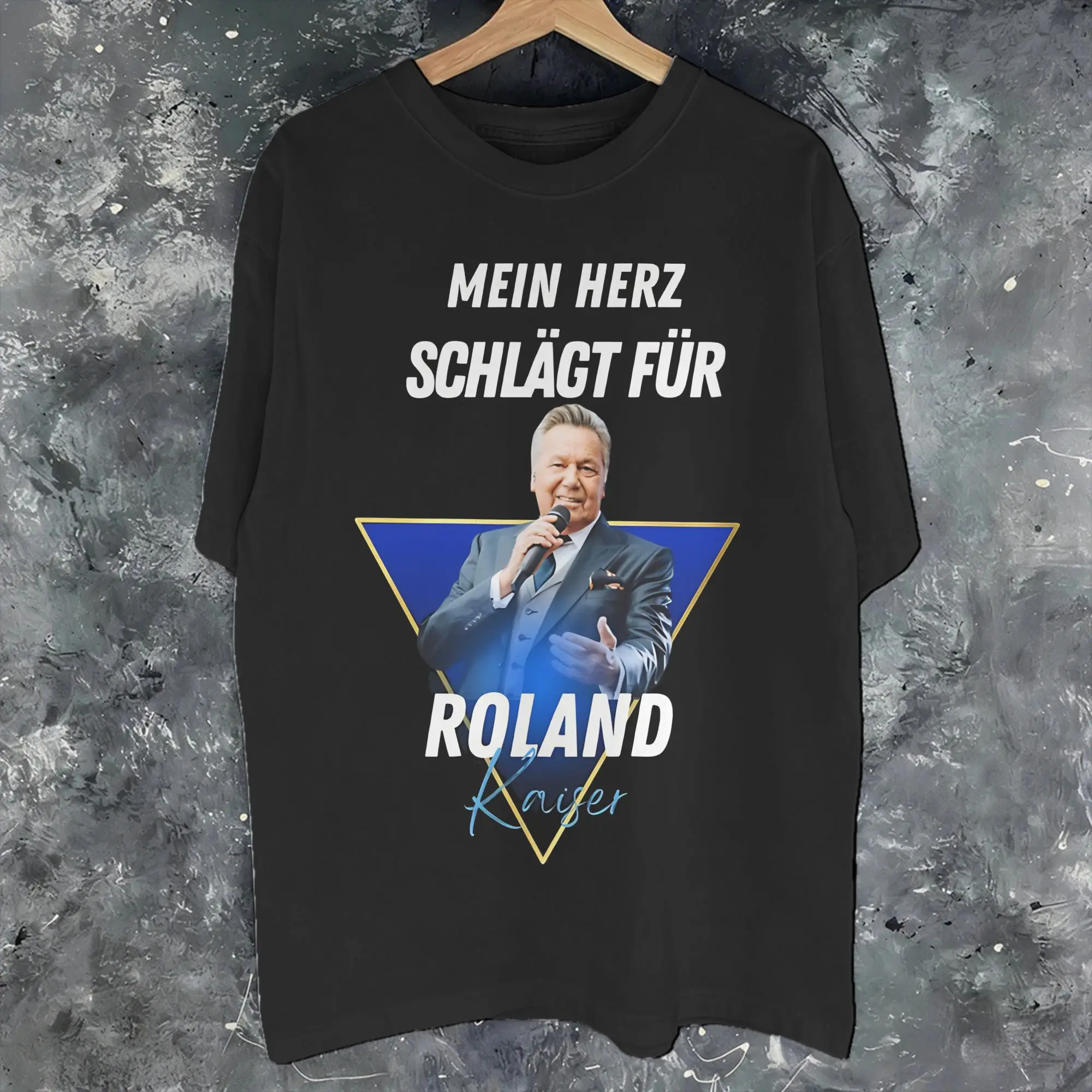 Men Women Graphic Printed Roland Kaiser  Eurovision Song Contest 2026 ESC2026 T Shirt Tee 100% Cotton  T-shirts Clothing
