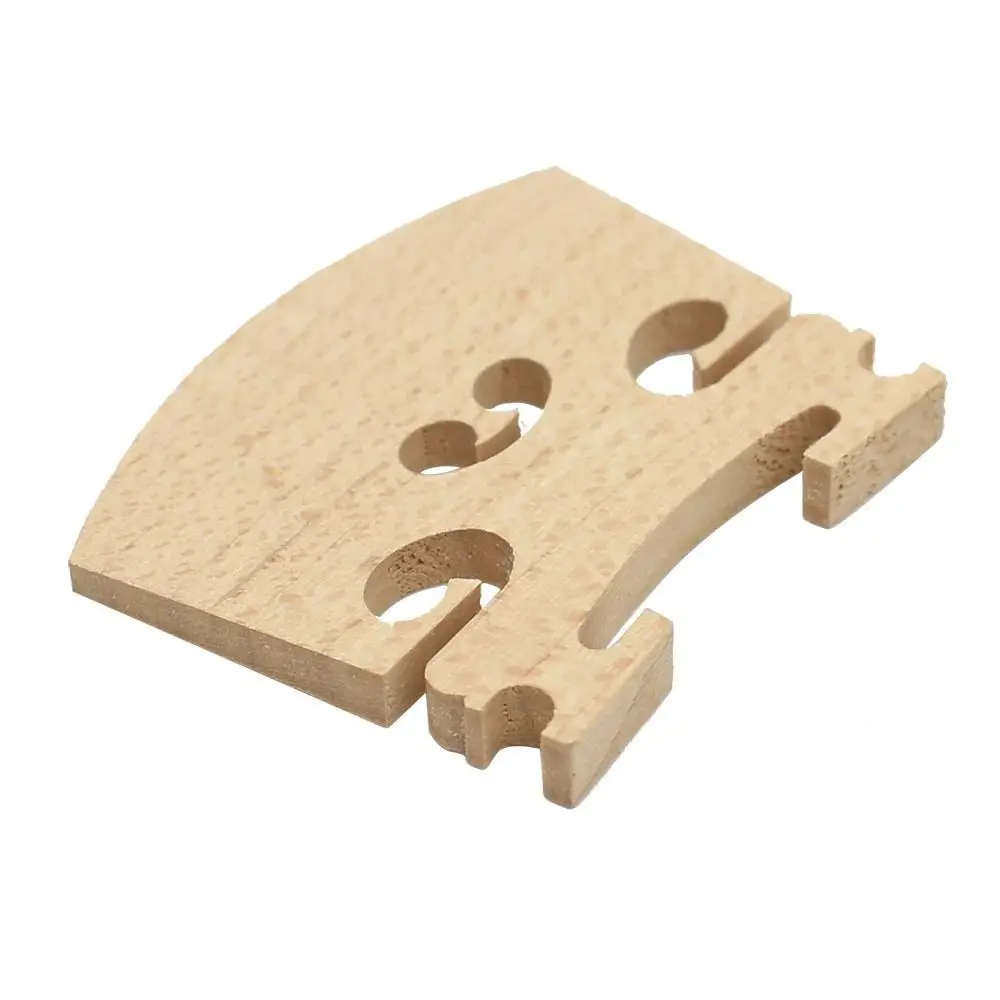 Maple Wood Violin Bridge 4/4-3/4-1/2-1/4-1/8 Size Replacement Fiddle Maple Wood Bridge Handmade Professional