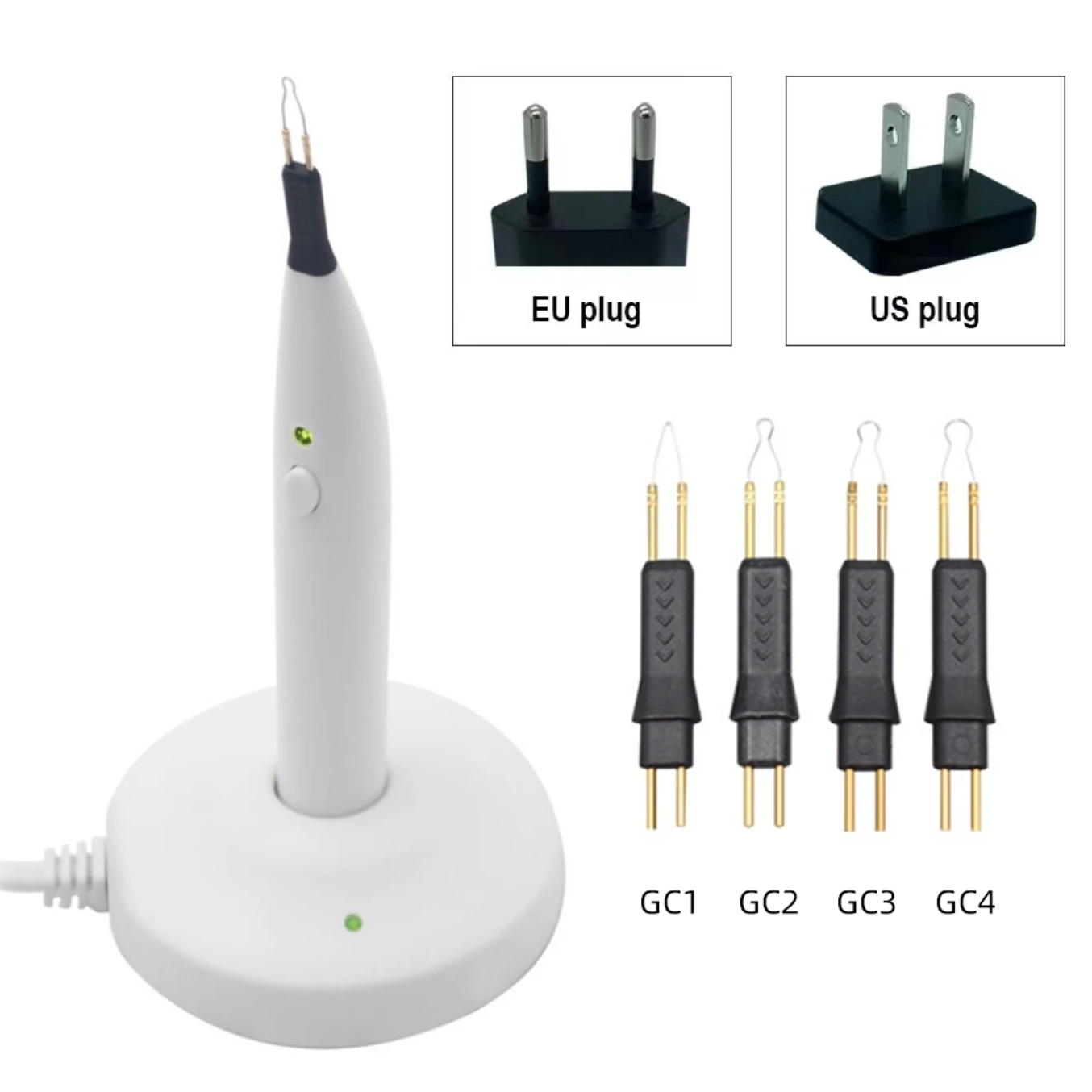 Dentistry Endo Gutta Percha Cutter Dentist Tools Equipment Tooth Gum Cutter With 4 Tips Gutta Percha Cutter Wireless Charging
