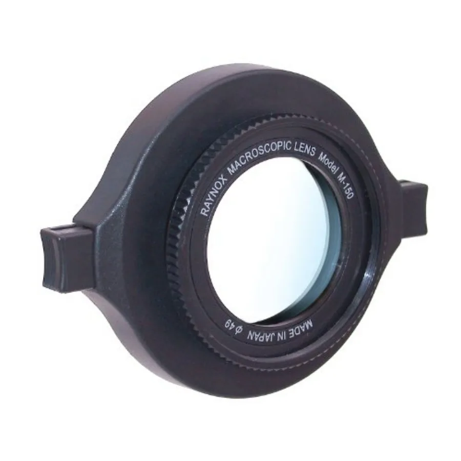 

Rayx DCR-150 Snap-On Macro Lens for Smartphone Black 150 Magnification Ultra-Clear HD Optical Glass Portable Close-Up Lens for