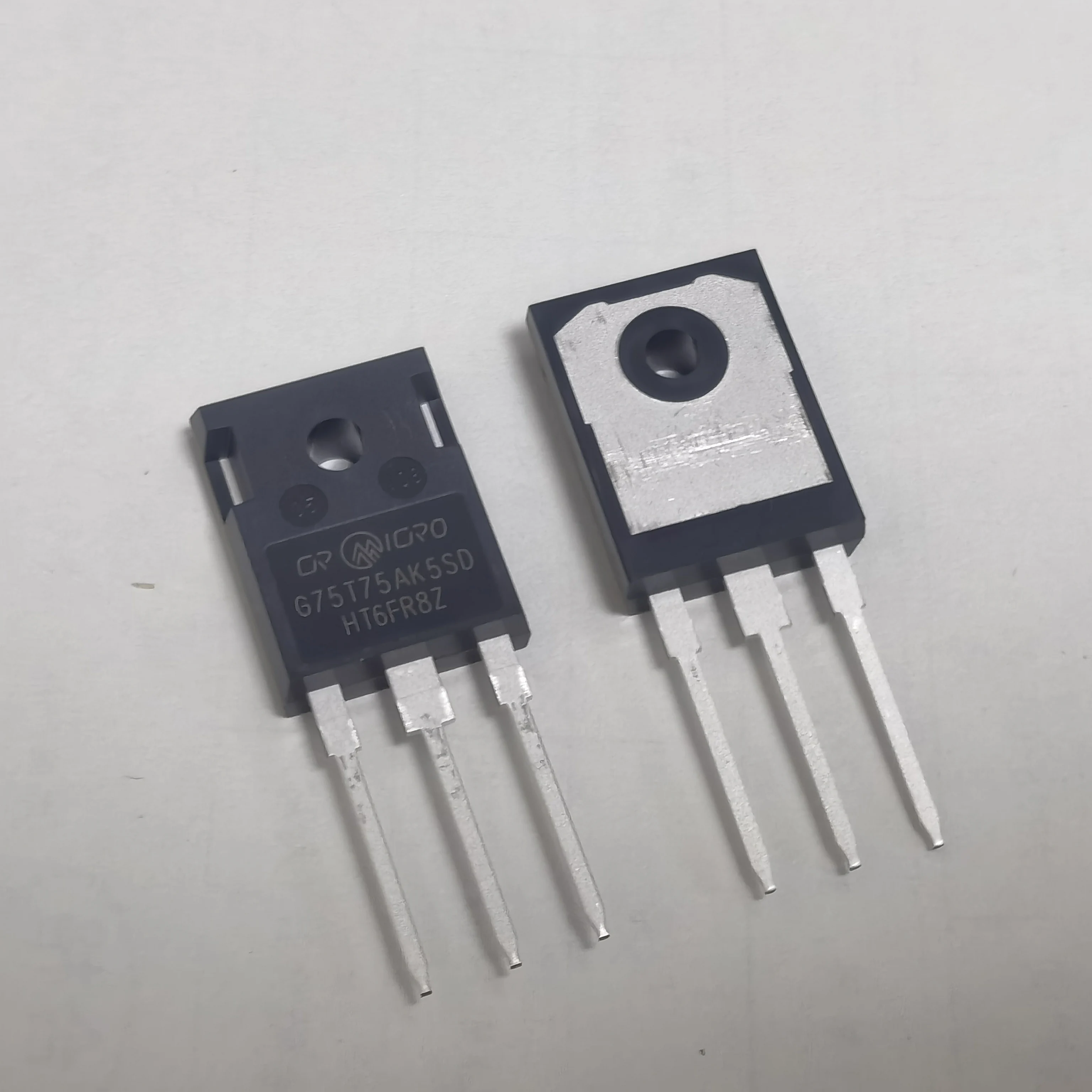 2PCS CRG75T75AK5SD Marking G75T75AK5SD TO-247AC-3 750V 75A 468W 1.45V UPS NEW Original FS IGBT Insulated Gate Bipolar Transistor