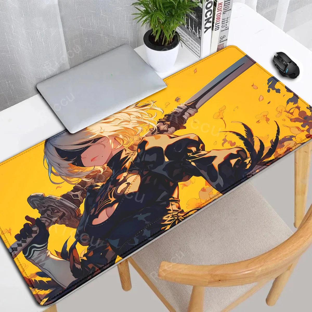 

Hot Game Sexy girl NieR Automata YoRHa No.2 Type B 2B teclado mouse pad Gaming accessories XXL mousepad Keyboard Carpet desk mat