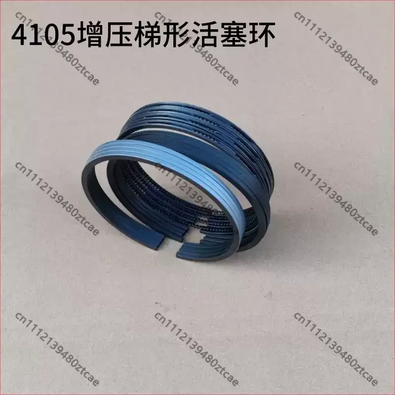 Overhaul Spare Trapezoidal Piston Ring Assembly For Turbo 6105IZLD 4RMIZT 4105 Diesel Engine