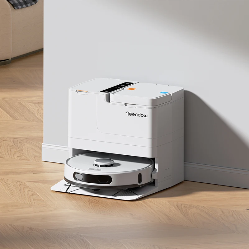 

D60S Ultra 6000Pa Aspiradora Robot Lds Бытовой робот-пылесос и швабра с самоочистителем
