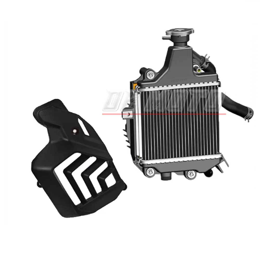 FOR ZONTES ZT150T-X 150X Motorcycle Original Radiator Fan Decorative Cover Bracket Accessories Inlet Pipe Clamp