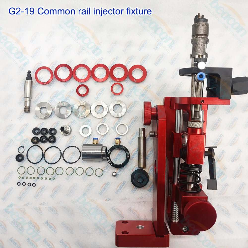 G2-19 Universal Common Rail Injector Clamping Fixture   Fuel Injector Disassembling Tool Repair Kit