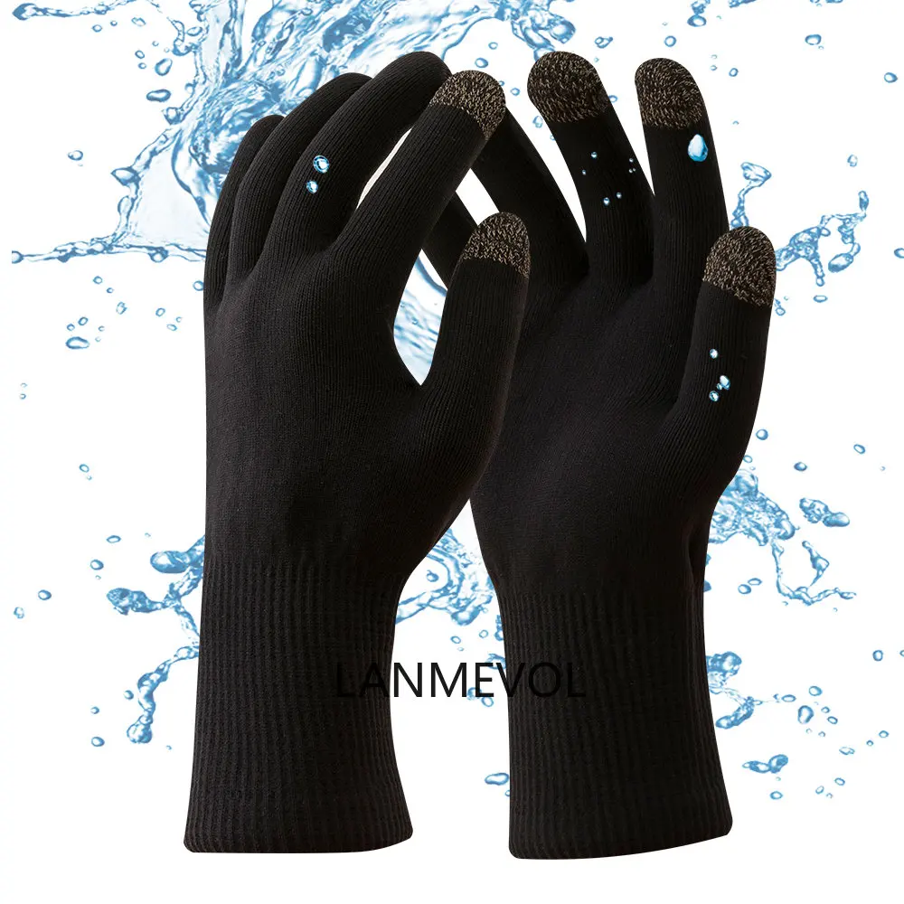 Waterproof Gloves Touch Screen Waterproof Gloves Unisex Outdoor Sport Waterproof Gloves Factory Hiking Outdoor Waterproof Gloves