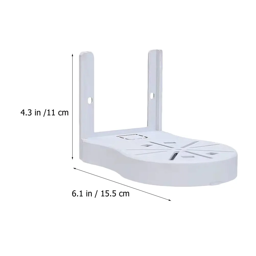1Set Wall Mount Bracket Thickened Stable Security Camera Holder Storage Stand Easy Installation