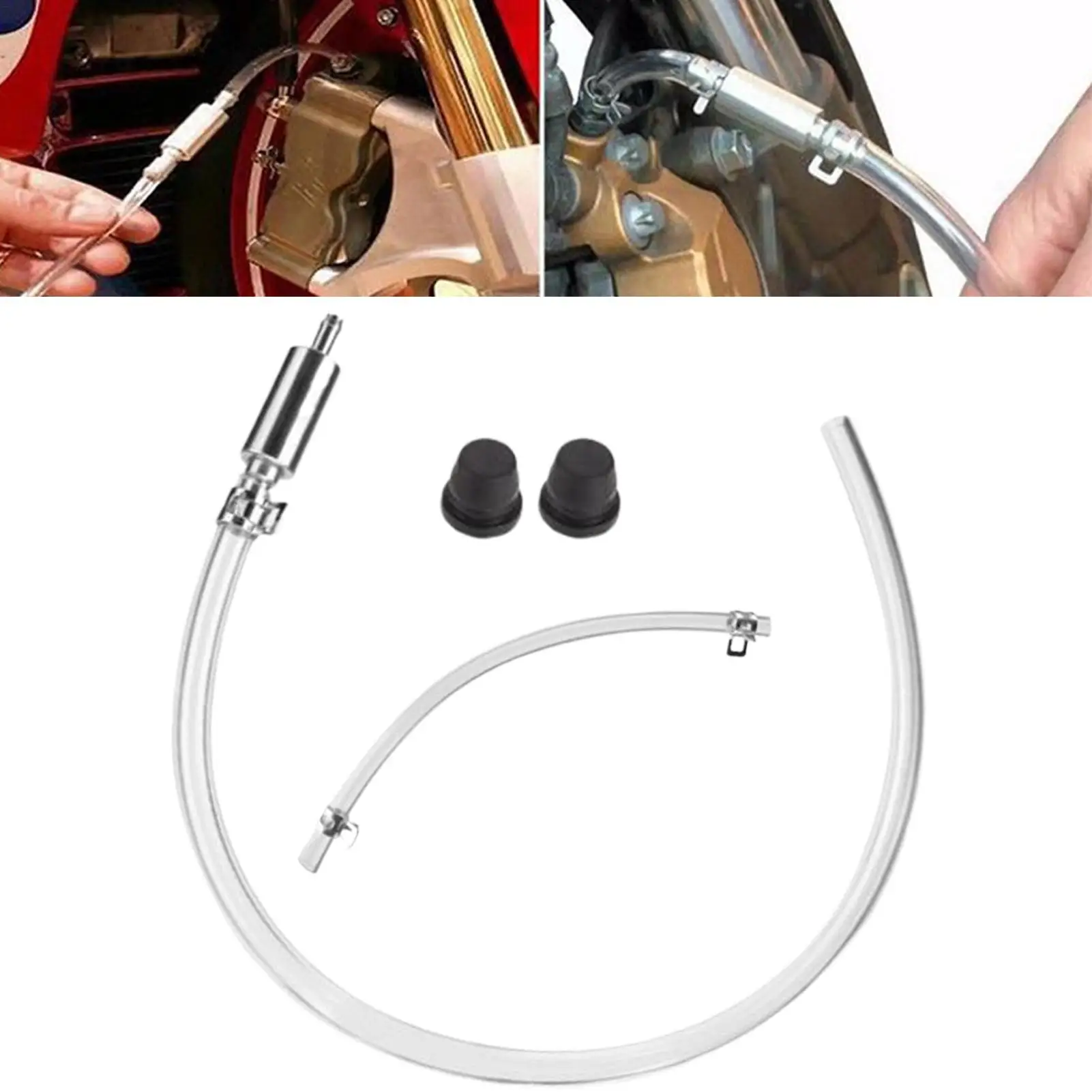 

Brake Bleeder Hose Car Motorcycle Clutch Brake Fluid Bleeder Hose Kit Automotive Motorcycle Hydraulic System Clutch Fluid Repair
