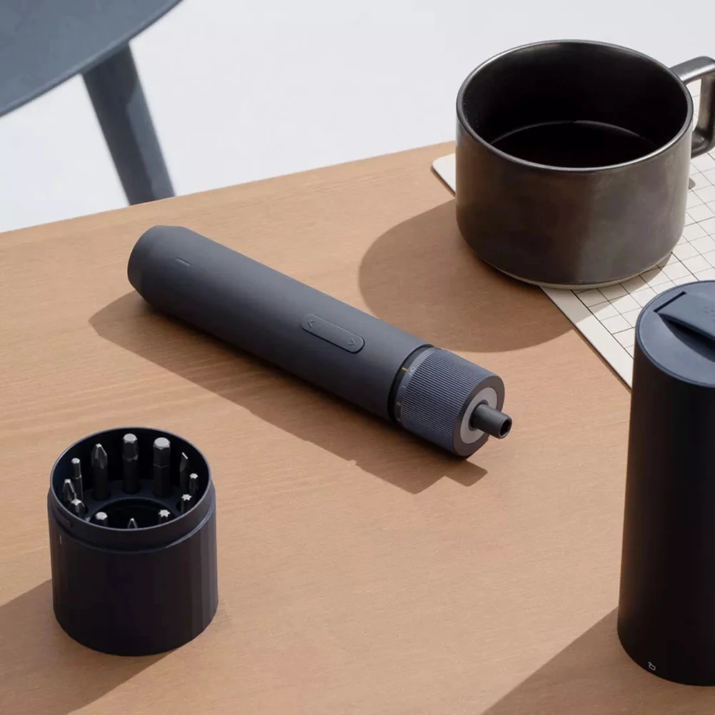 Kit cacciavite elettrico, set di punte da 12 pezzi, cacciavite a batteria da 3,6 V USB ricaricabile, 3 impostazioni di coppia, 1500 mAh