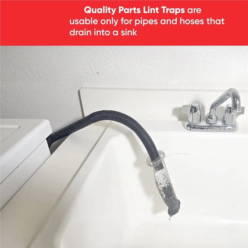 Pack Of 50 Washing Machine Lint Traps Premium Snare And Rustproof-A77G