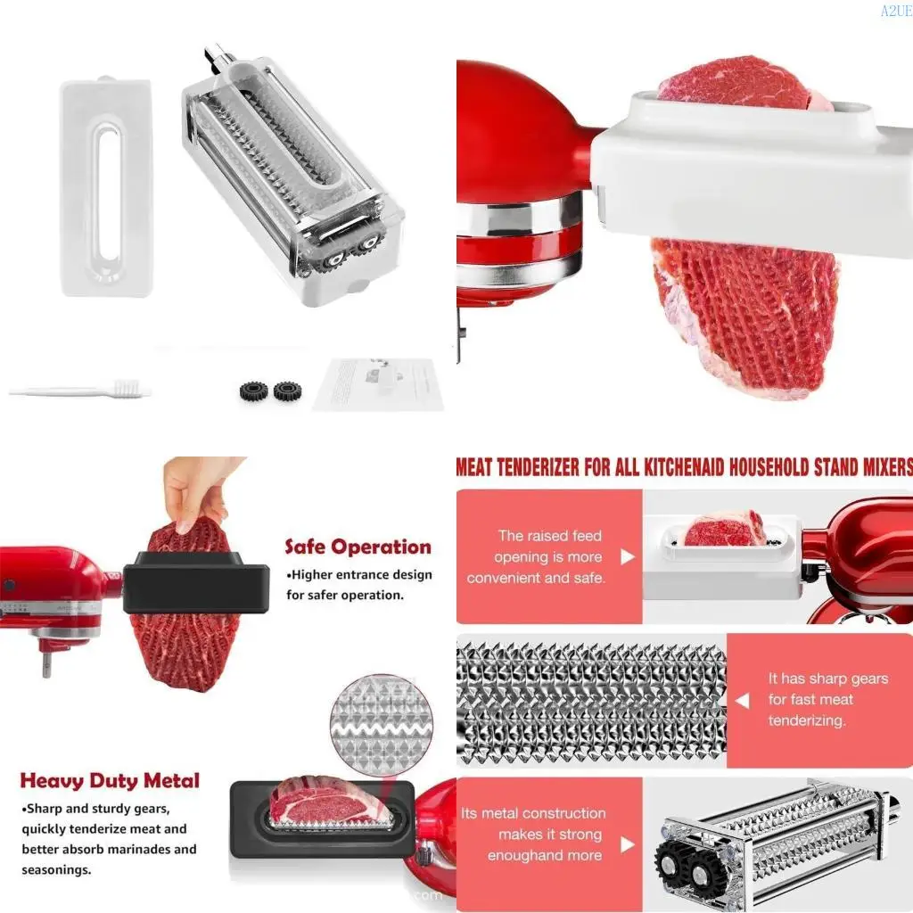 

A2UE Tenderizer Stand Mixer Tenderizer with Stainless Steel Gears Replace