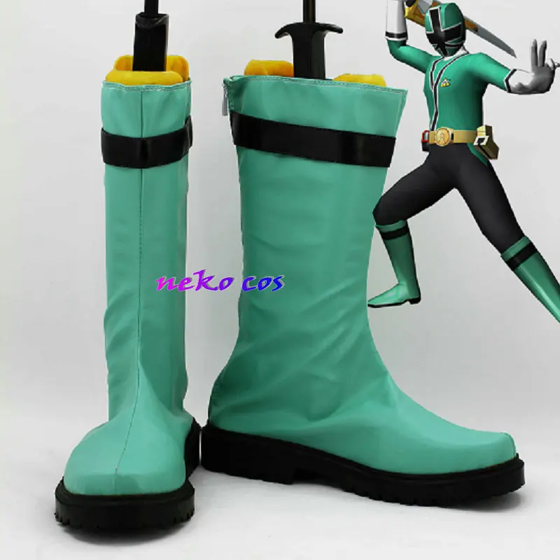 nekocos Samurai Sentai Shinkenger boots Cosplay Costume shoes