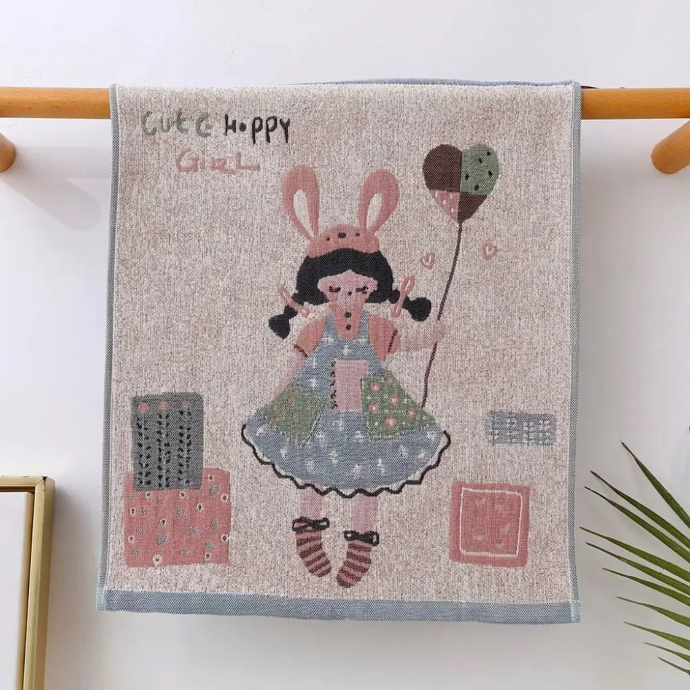 High Quality 34x40cm Large Hand Towel 4 Layer Cotton Gauze Decorative Kitchen Towel Quick Dry Tea Towel Home Restaurant