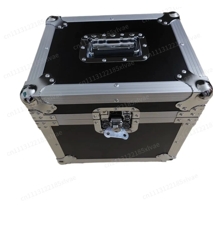 Portable Aluminum Storage Flight Box Fit Lavalier Mic Bodypack Handheld Receiver Wireless Headset Microphone