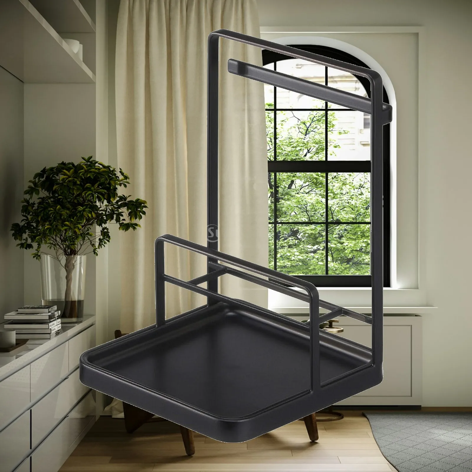 desktop-kitchen-storage-rack-compact-pot-lid-storage-rack-with-removable-moisture-catcher-tray-kitchen-pot-cover-organizer-stand