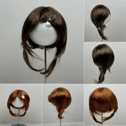 【JUSUNS】Doll Wigs JD509 6-7inch 7-8inch 8-9inch Synthetic Mohair BJD Doll Wig 1/6 1/4 1/3 Nature Twins Country Girl Braids Hair