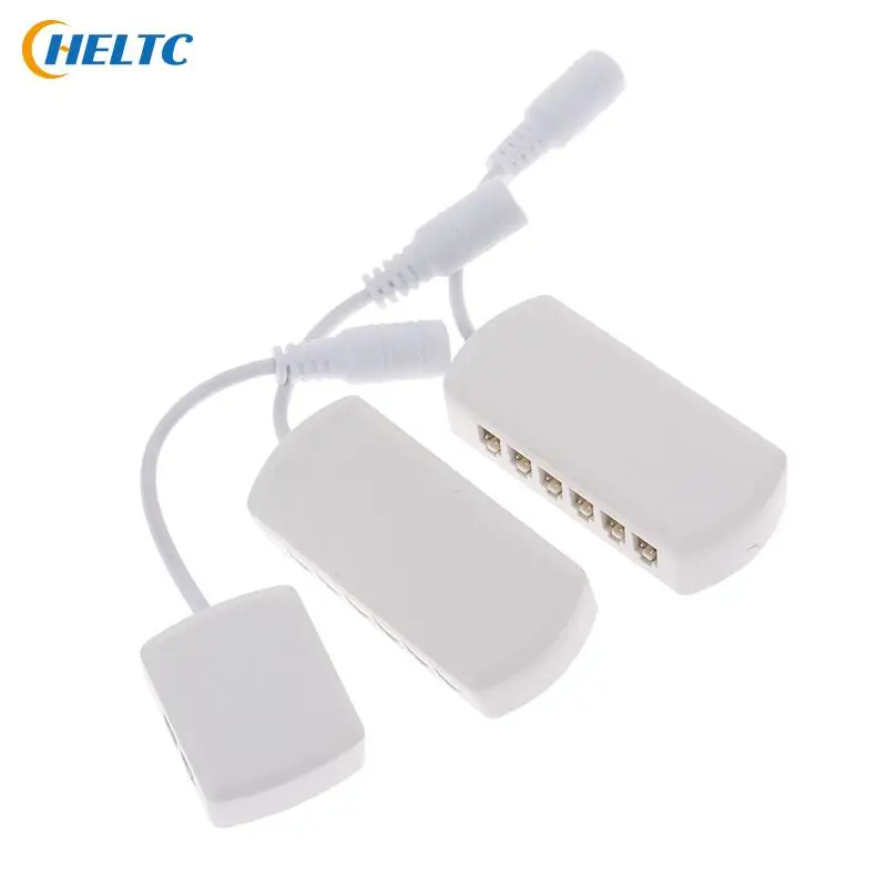 4/6/12พอร์ต2510 Hub Splitter กล่อง Distributer ตัวเชื่อมต่อปลั๊ก LED Light Adapter 2.54ระยะห่างในร่ม Caixa