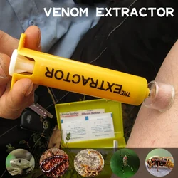 Venoms Poisons Extractor Vacuum Pump Outdoor Emergency Poisons Removal From Snake Bites Bee And Wasp Stings Mosquito Bites