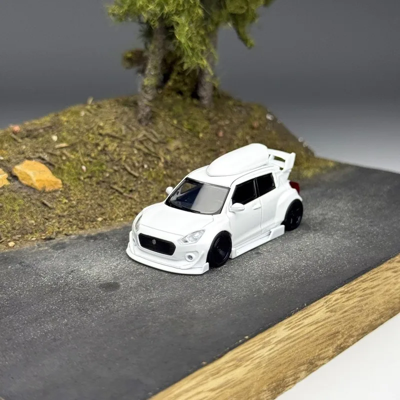 Gop Speed 1/64 Suzuki Swift Sport ZC32S Zephyr Modified Version Diecast Car Model Alloy Simulation Collection Toy Gift For Boys view 6