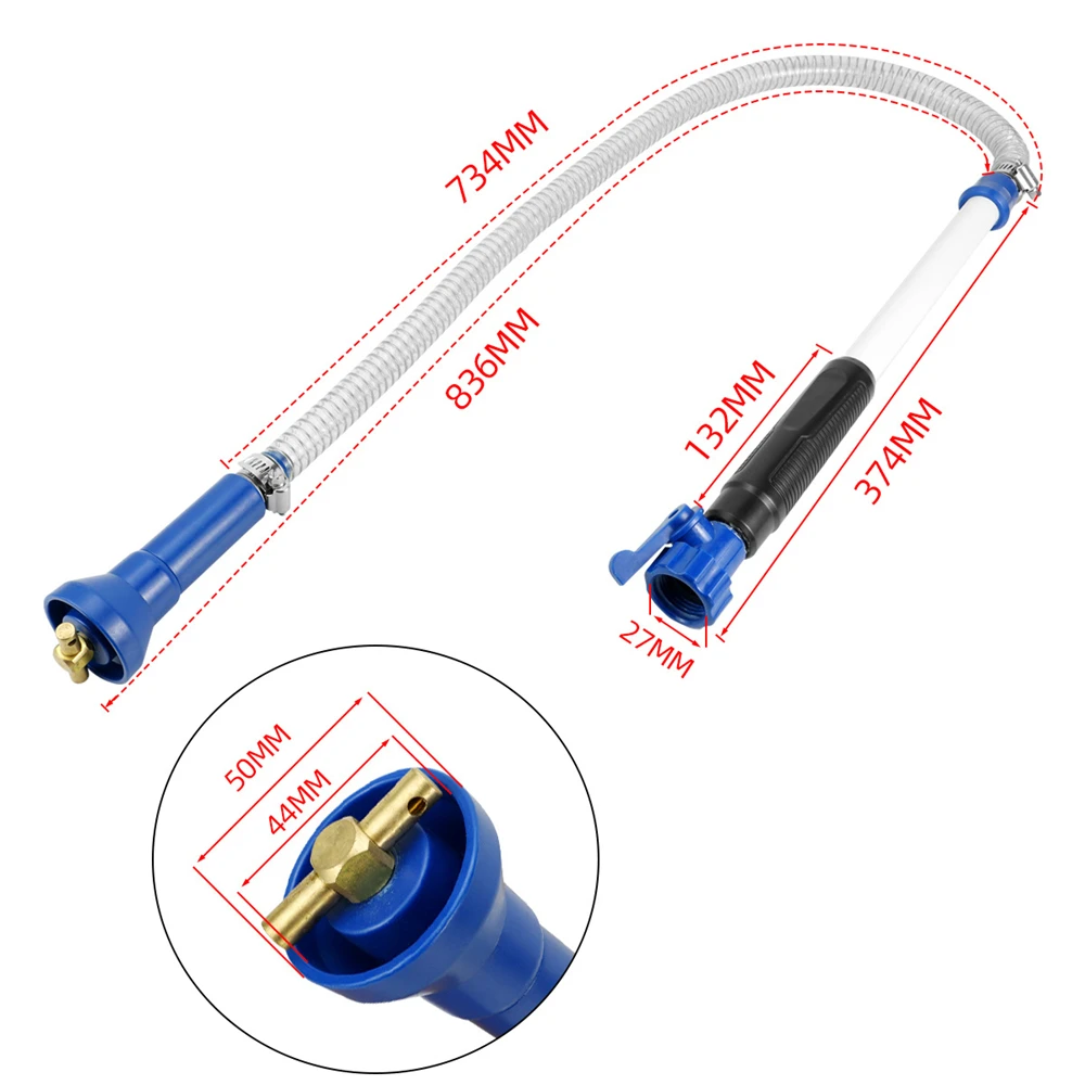 RV Holding Tank Swivel Stik Rinser - Features Powerful Rotary Cleaning Action & 32.9-Inches of Flexible Reach