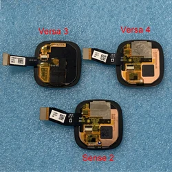 Original New For Fitbit Versa 2 LCD Display Screen Touch Panel Digitizer For Fitbit Versa 3 Smart Watch LCD Sense 2 Versa 4 LCD