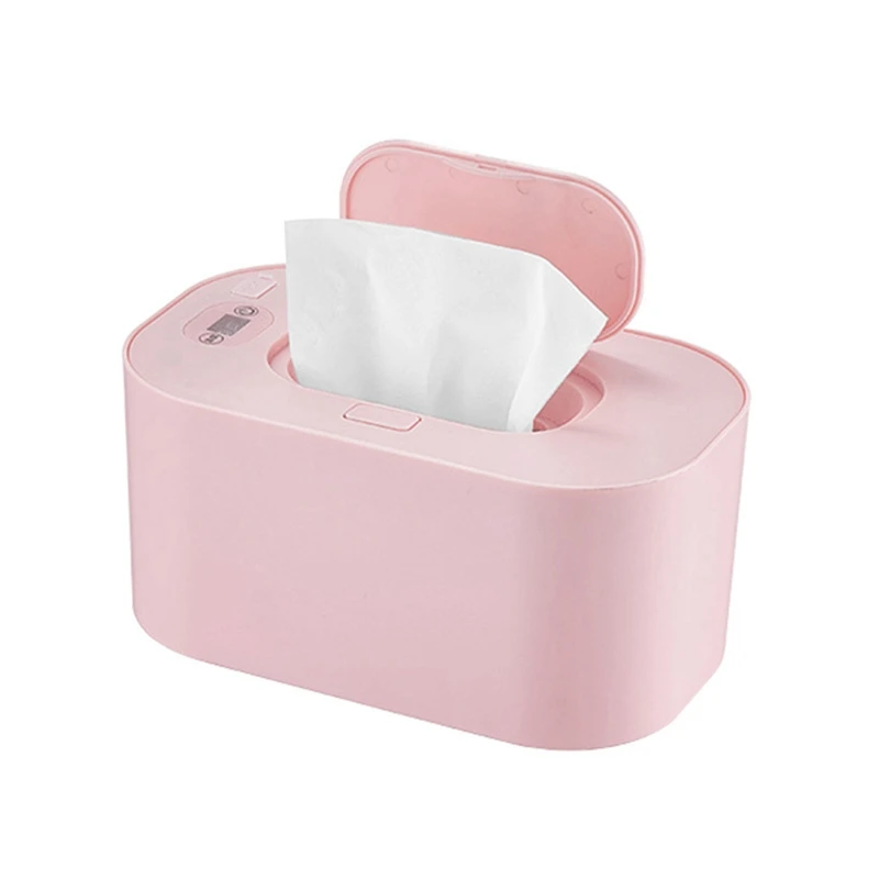 

New Baby Wipe Warmer Heater Wet Towel Dispenser Napkin Heating Box Home/Car Use Mini Wipe Warmer Case Wipes