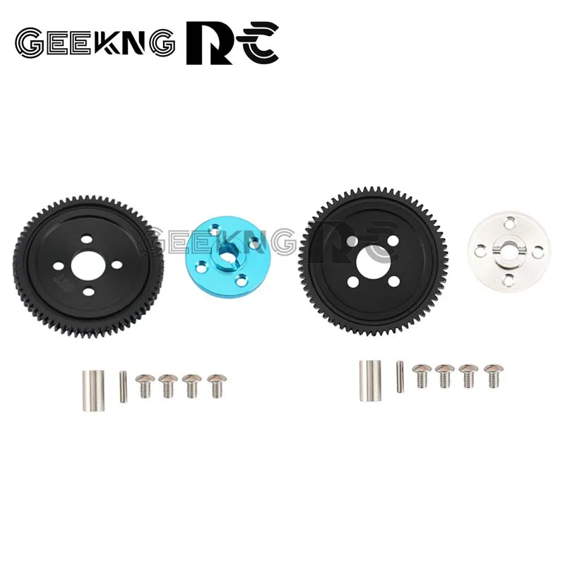 

68T High Speed Gear Spur Gear Set For Tamiya TT-02 TT02 TT-02D TT-02RR TYPE-SR TT-02 TYPE-S TT-02 Upgrades Parts