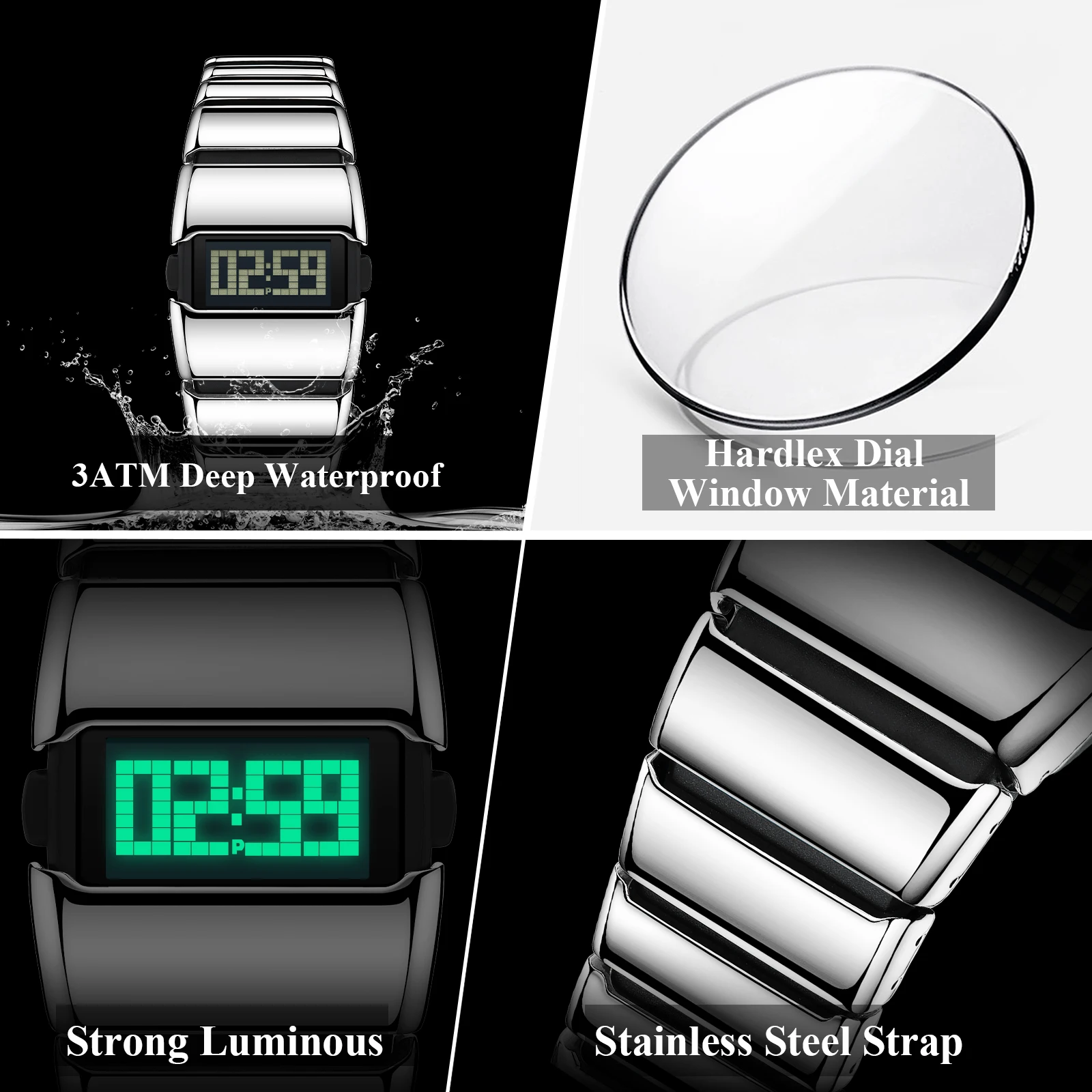 POEDAGAR Top Digital Men Watch - Men'S Fashion Magazine ulasan dan harga