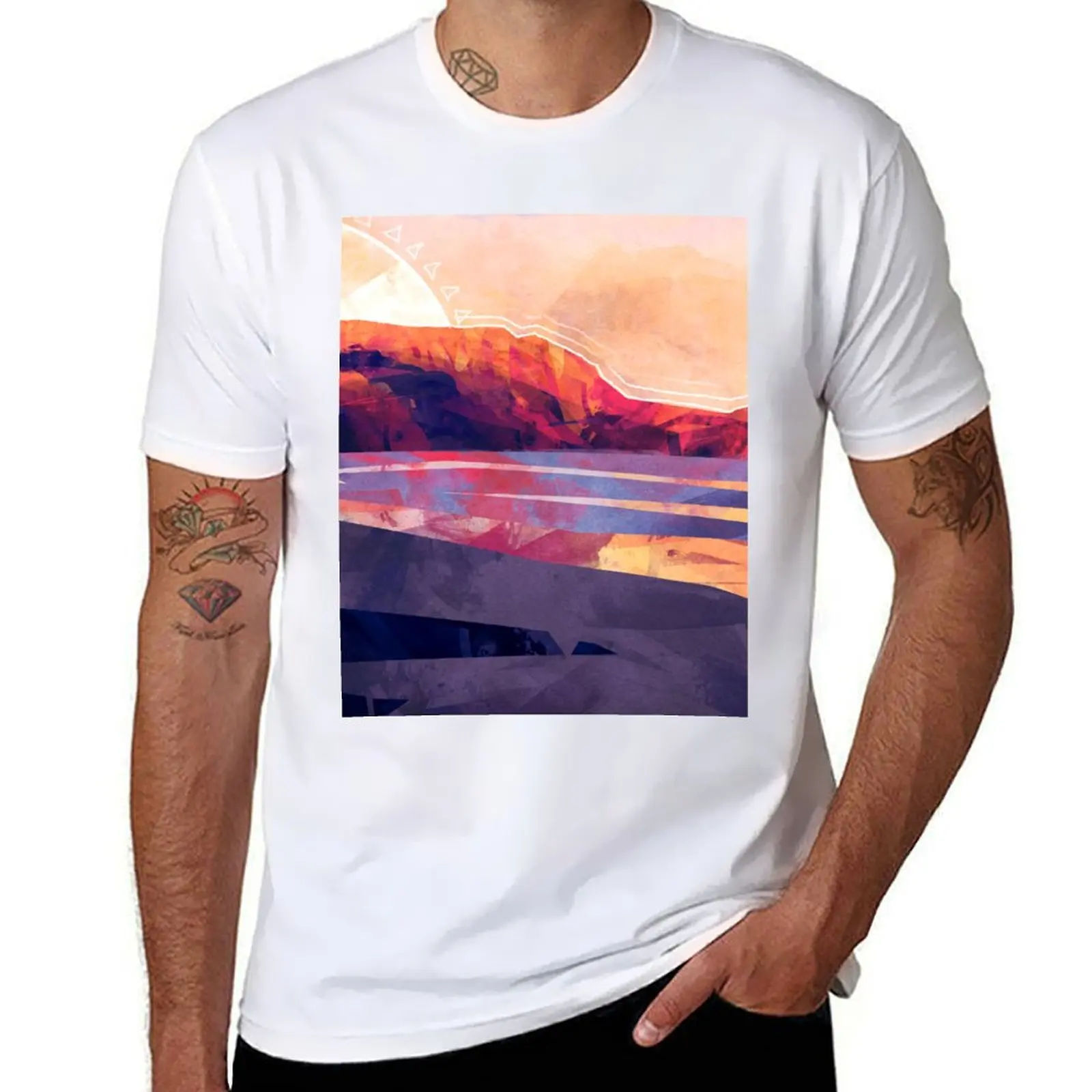 

Table Mountain T-Shirt graphic t shirts for man man t shirts for men casual T-Shirt