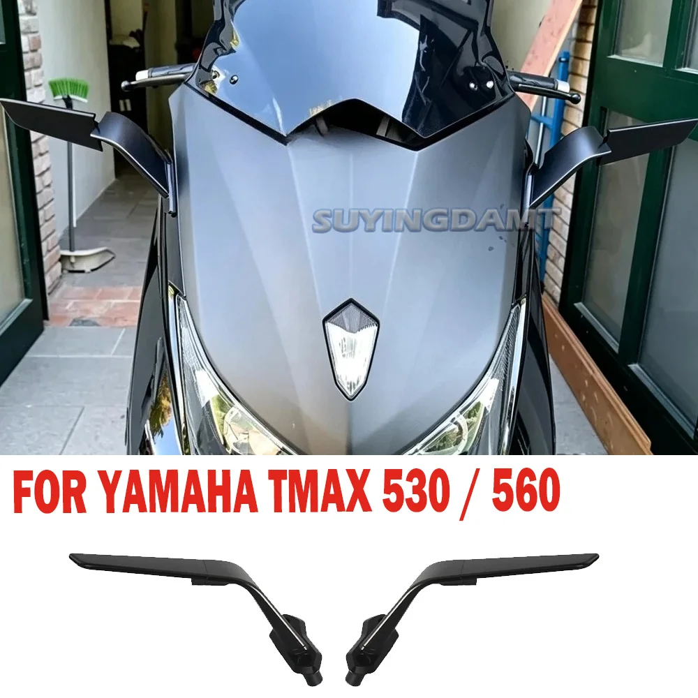 For TMAX T-MAX 530 2017 2018 2019 TMAX560 T-Max 560 2020 2021 Stealth Rearview Mirror Invisible Sports Winglet Wind Wing Kit