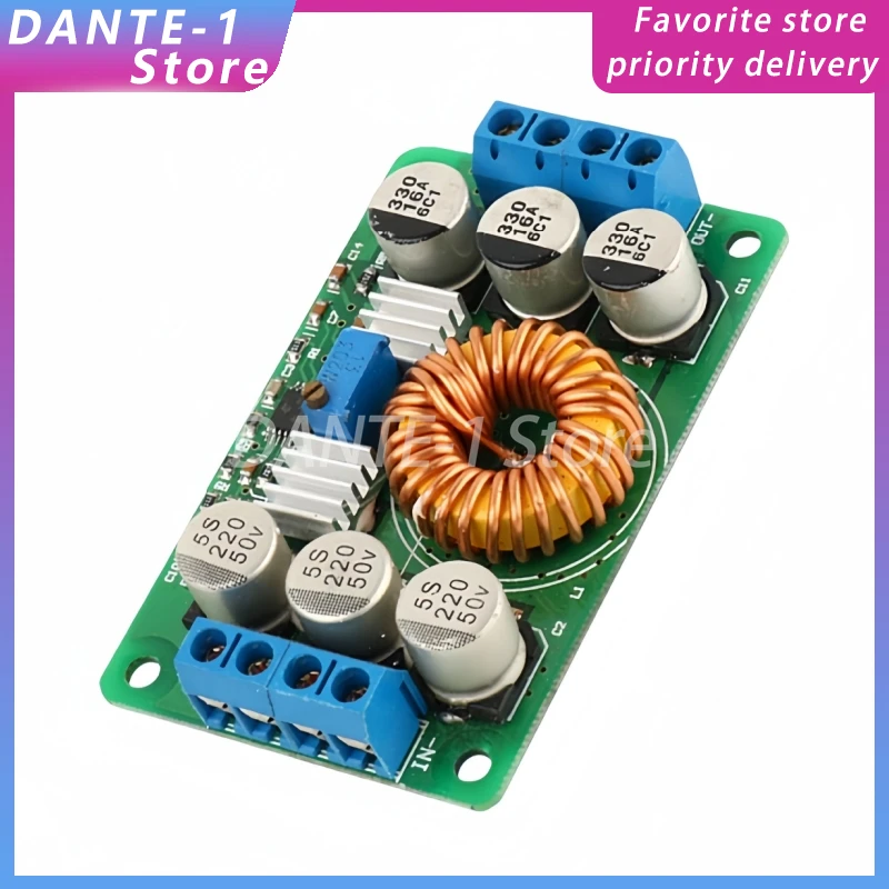 DC-DC step-down module 6-40V to 1.0-12V 7A high current synchronous rectification high power