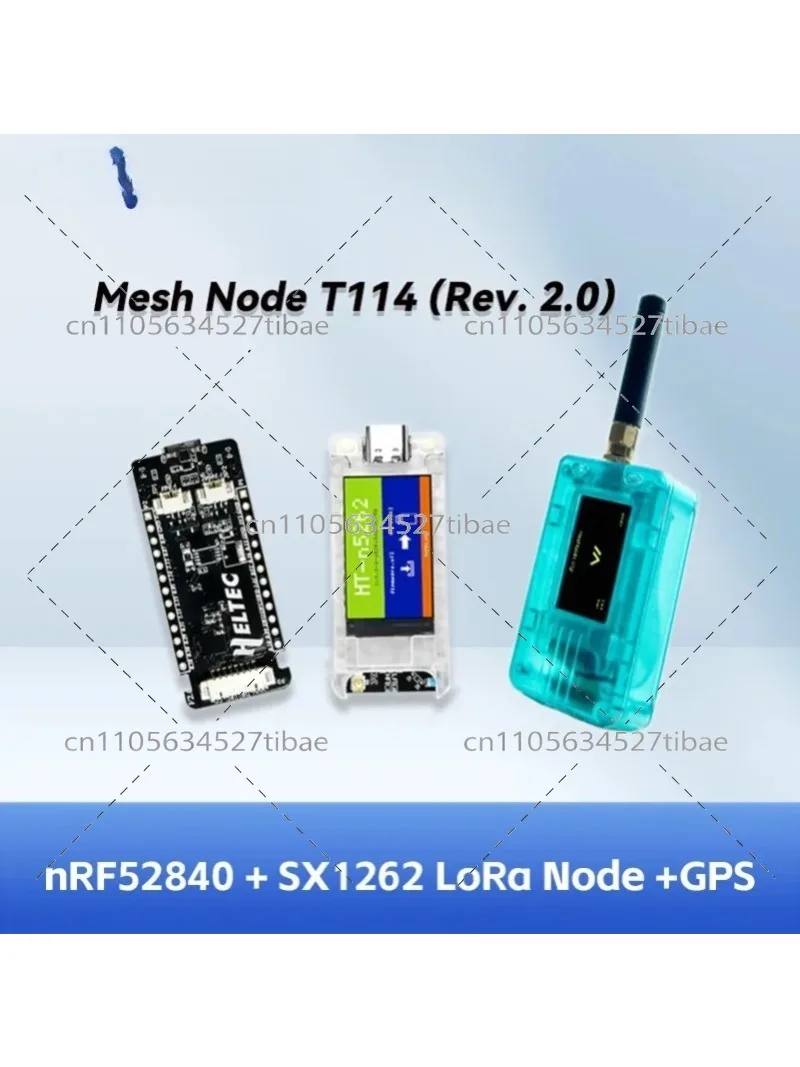 nRF52840 SX1262 LoRaWAN Development Board 1.14 Inch TFT Display BLE Low Power Tracker Module Arduino Compatible