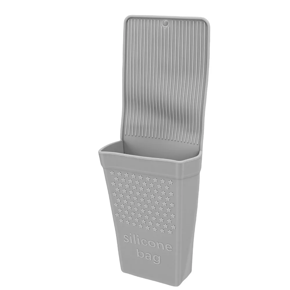 Portable Suction Cup Hair Tool Holder Portable 460°F Silicone Mat Pouch Heat Resistant Pouch Travel