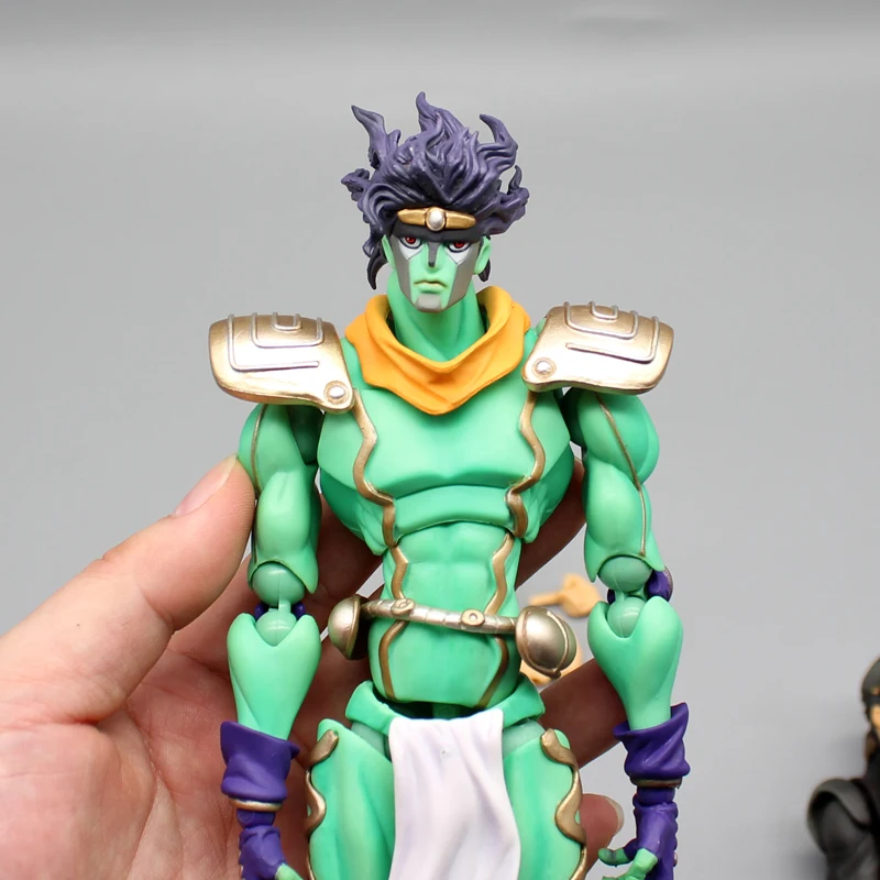 25cm Jojo'S Bizarre Adventure Action Figures Anime Figures Star Platinum Jonathan Joestar Dio Brando Statue Figurine Doll Toys