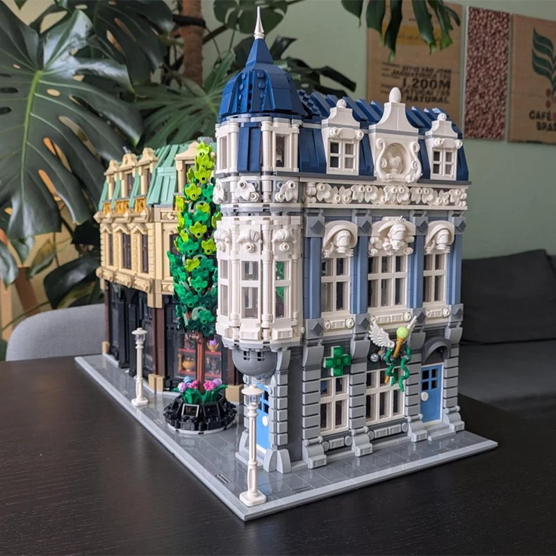 10508ピース MOC オールドディストリクト モジュール式ビルディングブロック 組み立て式 クリスマスおもちゃ ギフト 実践能力向上 子供向け