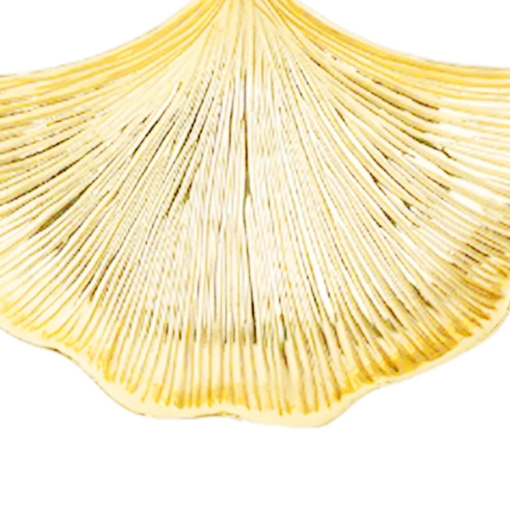 

ABIY-Gold Jewelry Tray Ginkgo Leaf Trinket Dish Vintage Ring Holder Bowl for Bracelet Earring Necklace Organizer Decorative