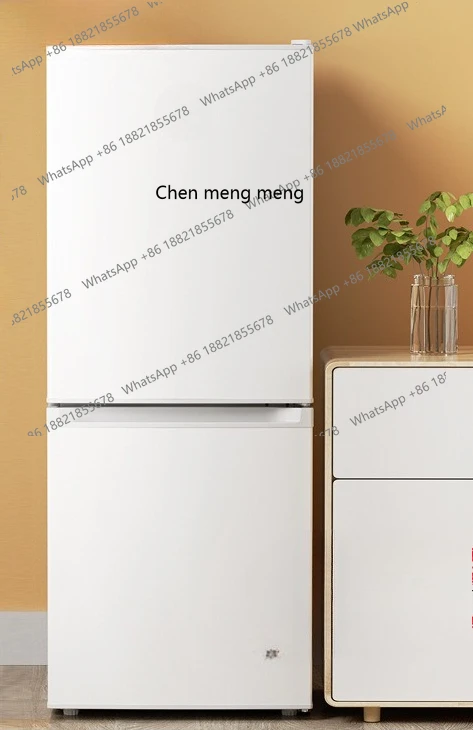 Four-door refrigerator first-class energy efficiency household large cross-door medium-sized ultra-thin double door