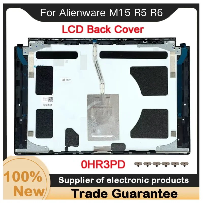 New For Kailxuling Alienware M15 R5 R6 Lcd Back Cover/A C Shell/Upper Case Cover/ 0HR3PD HR3PD 0V33YN V33YN 05WC70 5WC70