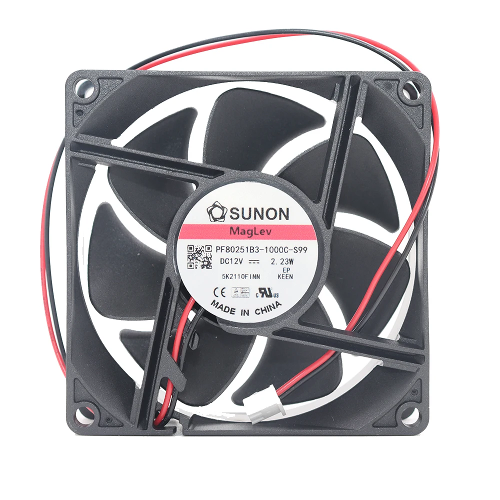 

Оригинальный вентилятор Chicony PF80251B3-1000C-S99 12V 2.23W 8025 PWM с высоким воздушным потоком и радиатором для отвода тепла