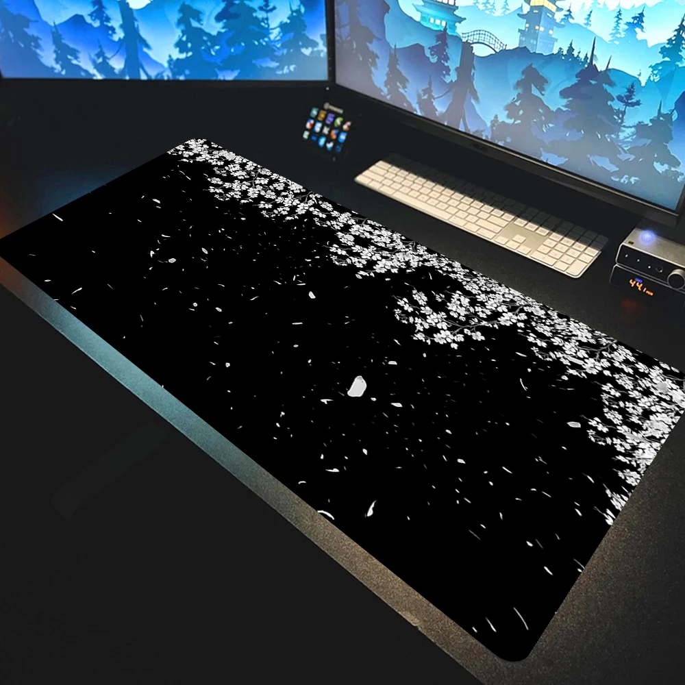 mouse-pad-gamer-japao-sakura-preto-tapete-de-mesa-para-laptops-mousepad-flor-de-cerejeira-tapete-grande-para-escritorio-teclado-e-computador