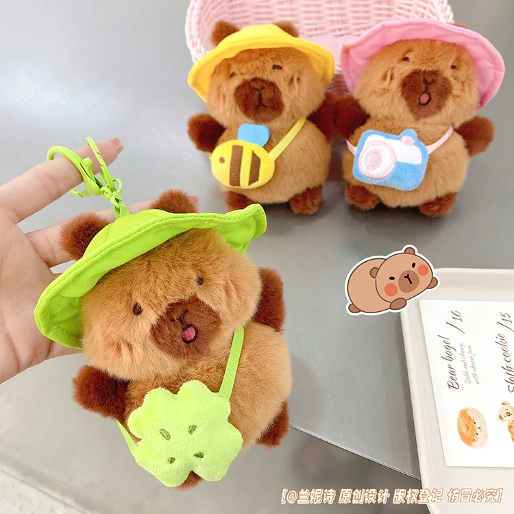 

Мягкие милые выдвижные плюшевые животные капибара котенок гамбургер дизайн высокого качества доступно идеально подходит для домашнего декора диван подарок