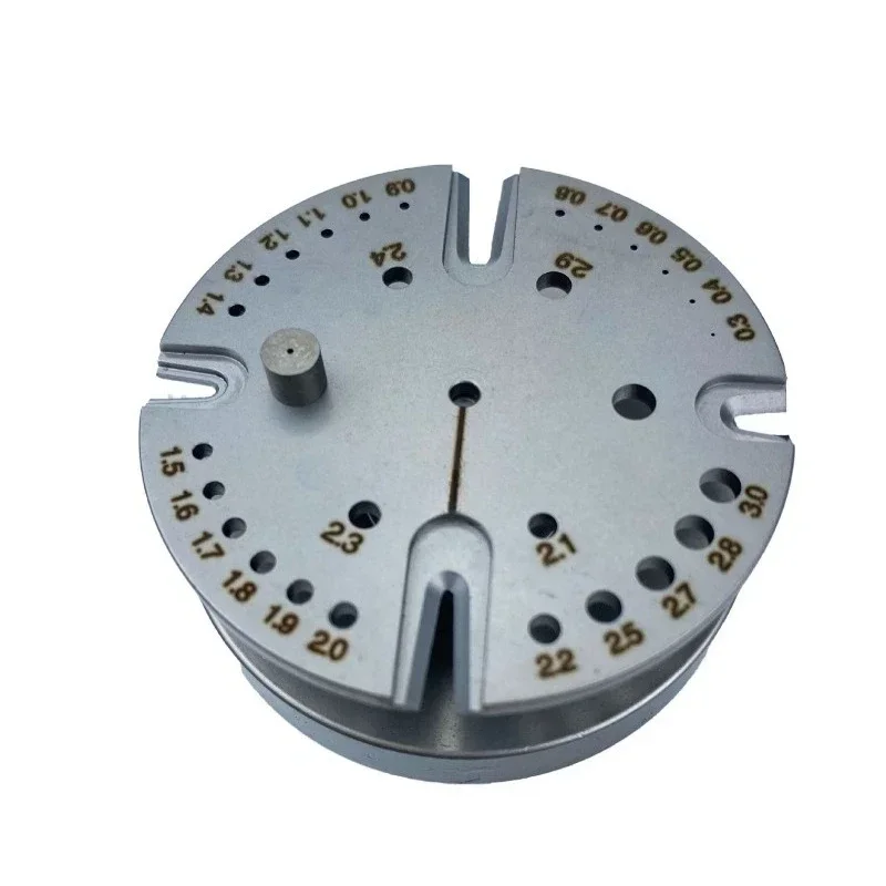 Clock repair, disassembly and assembly of balance wheel, swing shaft hairspring tool, main body 440 hard steel