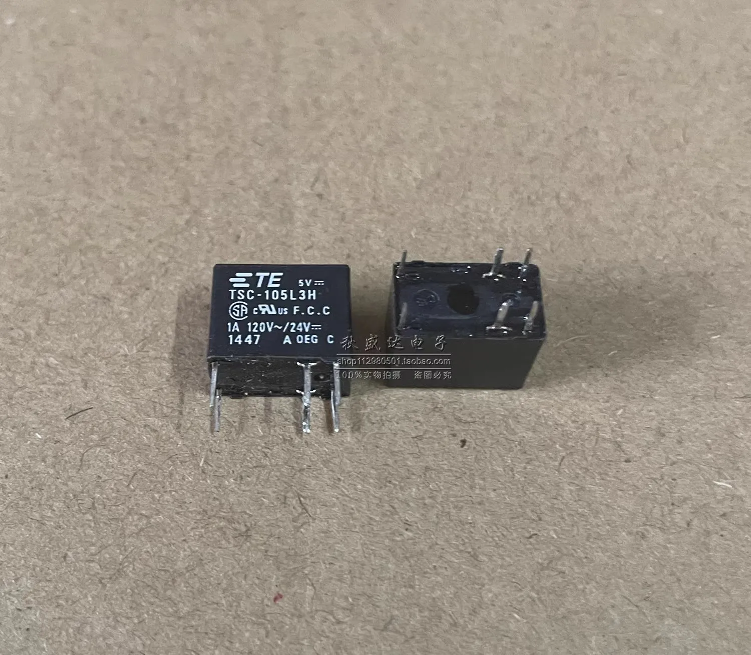 （10pcs）New TSC-105L3H 1A/120VAC TSC-105L3H relay 5VDC instead of G5V-1