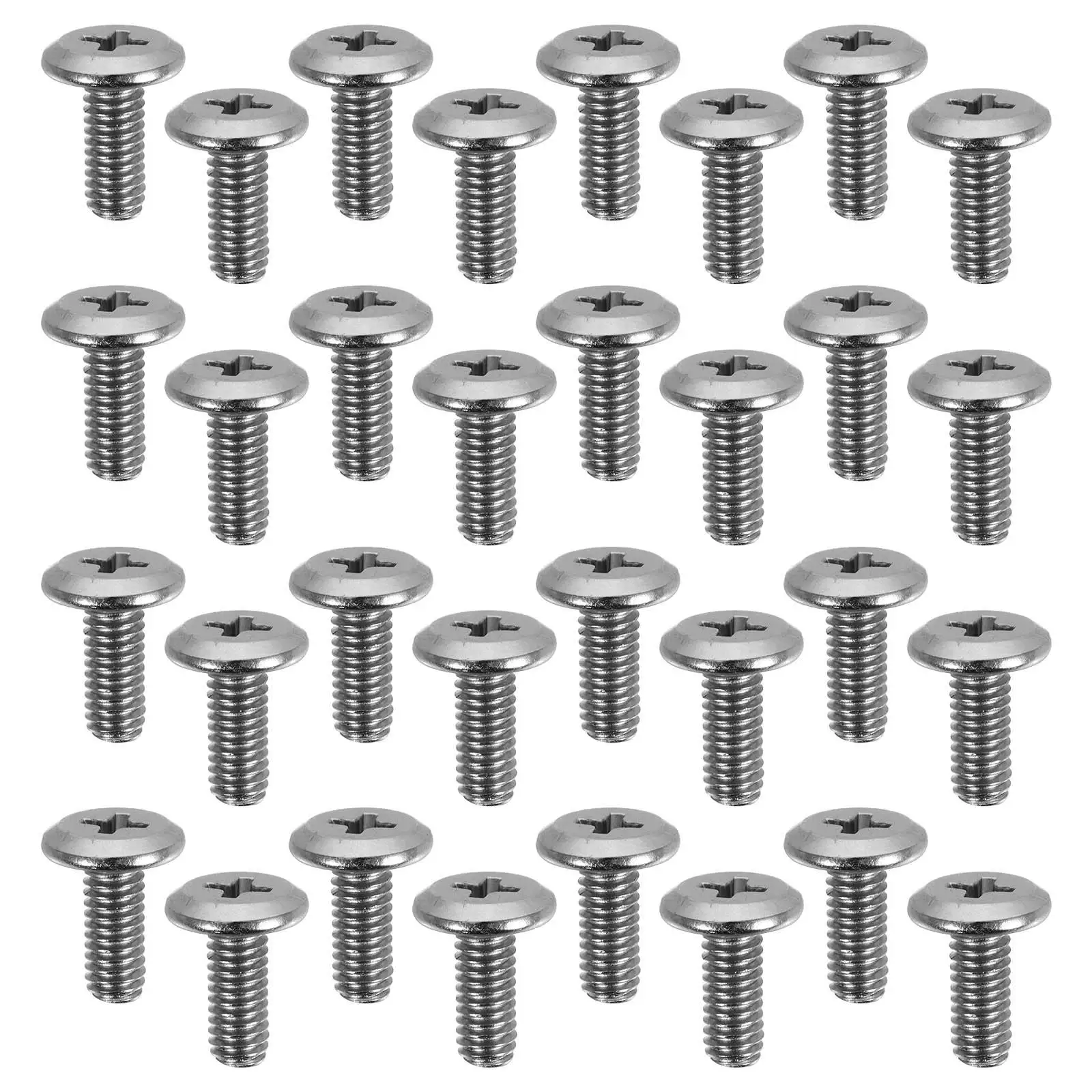 

100pcs Cross-inverted Steel Tiny Hardware Screw Fasteners Flat Head Screws for Cabinets Hinges Woodworking Hardware