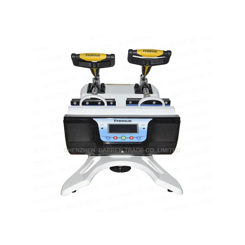 110V/220V Mug Heat Press Machine Mini Double-Station Mug Press Machine Mug Sublimation Transfer Machine ST-210