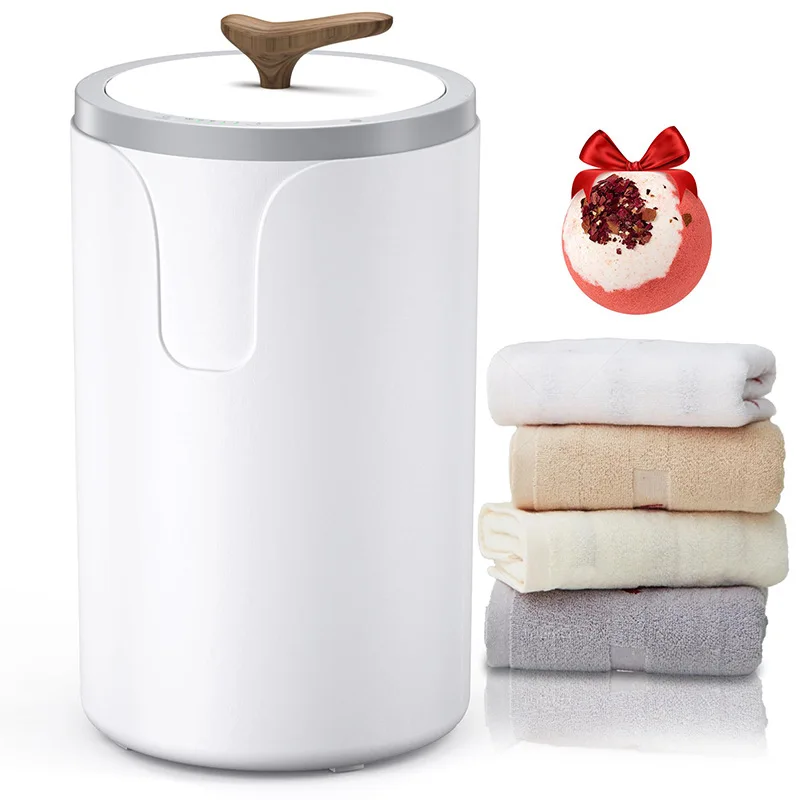 

20L cross-border towel heating bucket heater, wooden handle 3 gears timing 2 gears temperature adjustment with aromatherapy